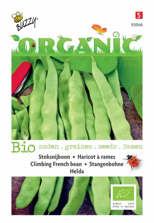 BUZZY Organic stoksnijboon helda 15g