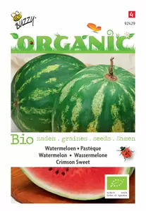 BUZZY Organic watermeloen crimsn sweet 1g