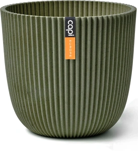 CAPI EUROPE Pot bol groove d13h12cm groen