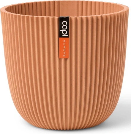 CAPI EUROPE Pot bol groove d16.5h15 peachy fuzz