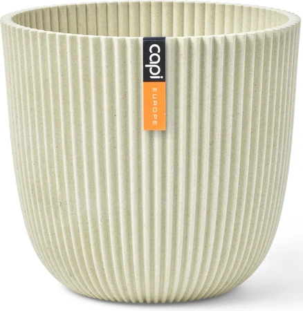 CAPI EUROPE Pot bol groove d22h20cm beige