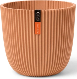 CAPI EUROPE Pot bol groove d22h20cm peachy fuzz