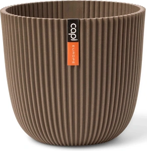 CAPI EUROPE Pot bol groove d22h20cm warm taupe