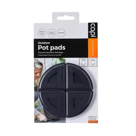 Pot pads outdoor zwart