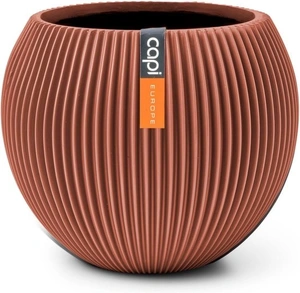 CAPI EUROPE Vaas bol groove d30h25 merlot rood