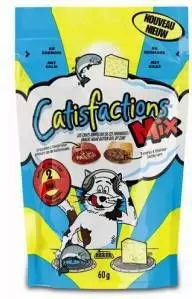 Catisfaction mix Zalm&Kaas 60gr