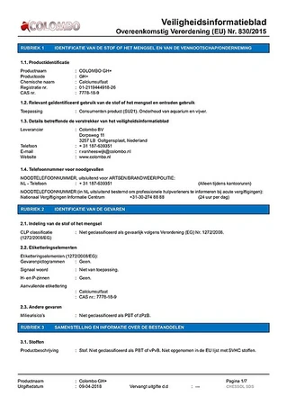 COLOMBO Gh+ 5.000ml - afbeelding 2