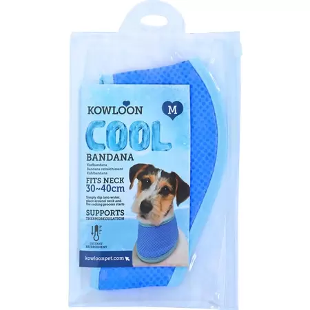 Cool bandana pva blauw l38-52cm