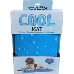 Cool mat blauw bubble l100cm