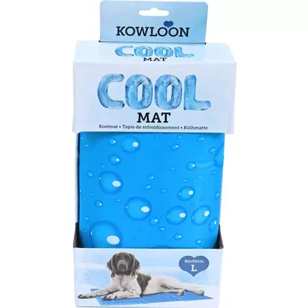 Cool mat blauw bubble l90b50cm - afbeelding 1