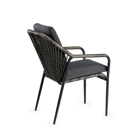 Cortez Dining Chair Charcoal - afbeelding 2