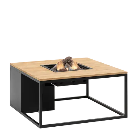 Cosiloft 100 black frame / teak top - afbeelding 1