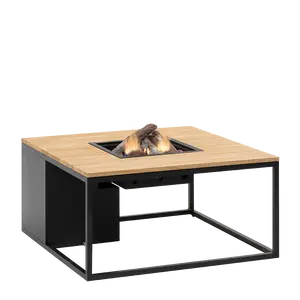 Cosiloft 100 black frame / teak top - afbeelding 1