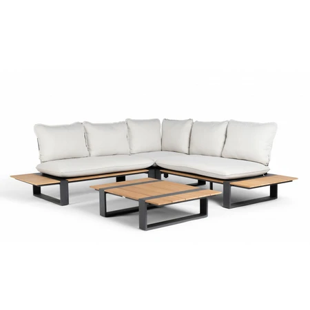 Dawson Lounge Corner Dove - afbeelding 1
