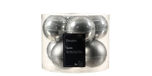 DECORIS Kerstbalmix glas d7cm 8st mgrs