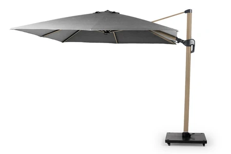 Duraflex Parasol 300 x 400 cm Woodlook