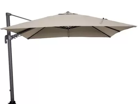 Duraflex Zweefparasol 300 x 300 cm Taupe