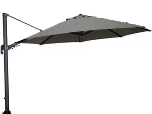 Duraflex Zweefparasol 350 cm Ø Antraciet