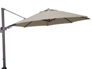 Duraflex Zweefparasol 350 cm Ø Taupe