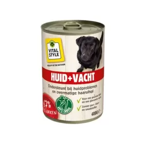 Ecostyle Hond Vitaalvl huid&vacht 400g