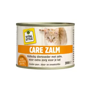 Ecostyle Kat Vitaalvlees Zalm 200gr.