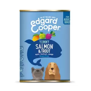 Edgar&Cooper Hond blik vis 400gr