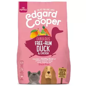 Edgar&Cooper Hond brok pup eend 2,5kg