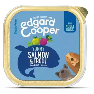 Edgar&Cooper Hond kuipje zalm box 150gr
