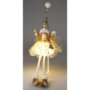 ENGELMEISJE M LED 60CM GOUD