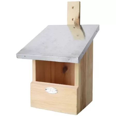 ESSCHERT DESIGN Nestkast roodborst l21b19h33cm - afbeelding 1