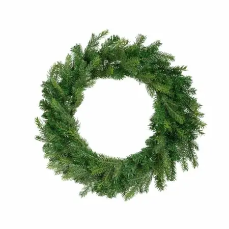 EVERLANDS Grandis krans d80cm groen - afbeelding 1