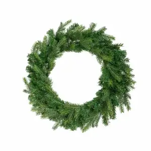 EVERLANDS Grandis krans d80cm groen - afbeelding 1