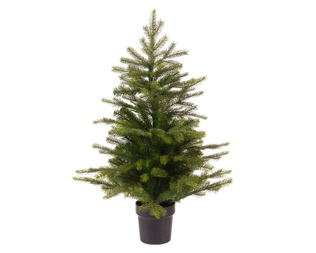 EVERLANDS Grandis miniboom pot h90cm groen - afbeelding 1