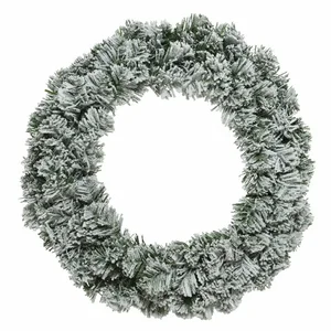 EVERLANDS Imperial krans snowy h60cm groen/wt