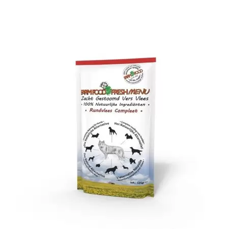 Farm Food Fresh menu rundvlees compleet 125g