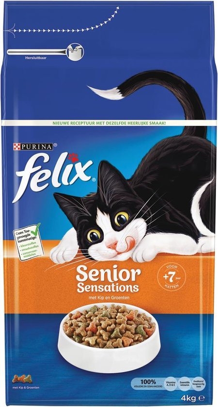 FELIX Droog sensations senior 4kg