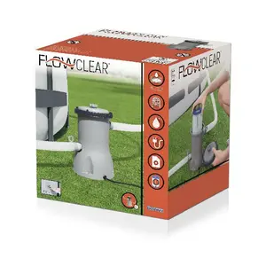 Flowclear cartridge filterpomp 3,0 m³/u - afbeelding 2