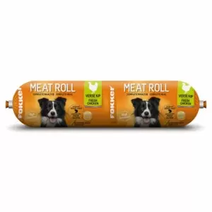 Fokker Hond meat roll kip en zalm 800g