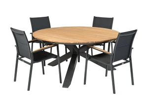 Foxx dining set - Teak 4p