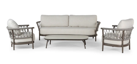 Fresca lounge set - Chocolate 5p - afbeelding 1