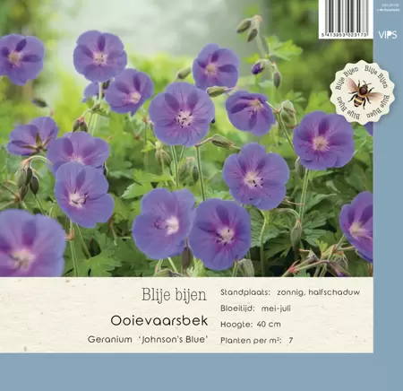 VIPS Geranium Johnsons Blue P9