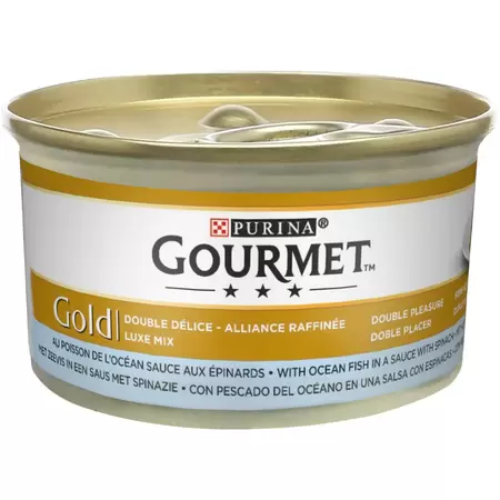 Gold blik luxe mix zeevis 85g