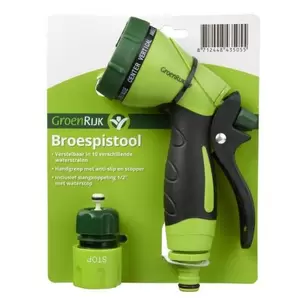 GROENRIJK Broespistool+koppeling - afbeelding 1