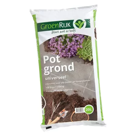 Groenrijk Potgrond 20ltr