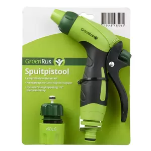 GROENRIJK Spuitpistool + koppeling - afbeelding 1