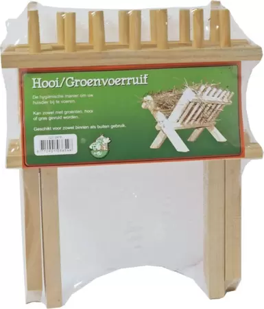 Groenvoerruif hout 23cm - afbeelding 1