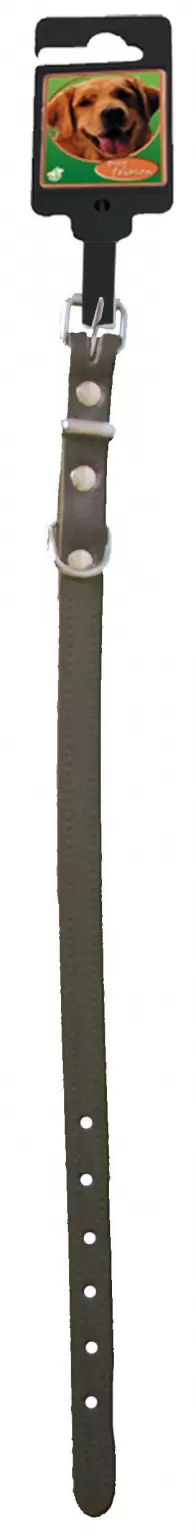 Halsband 12mm/30cm donkerbruin