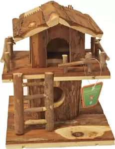 Hamsterhuis boomhut natural 22cm