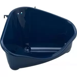 Hoektoilet+haak d.blauw l35b23h19