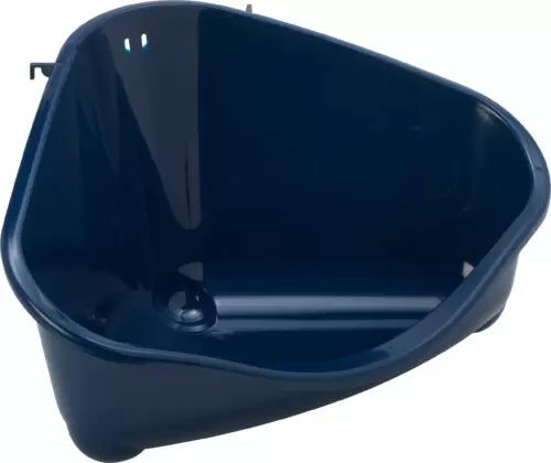 Hoektoilet+haak d.blauw l49b34h26